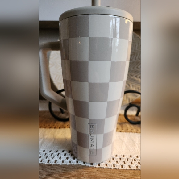 Brumate x Krista Horton Tan Checker 30oz Era - Picture 5 of 7